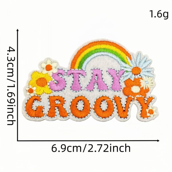 oly-b59ba82e73289775f969f159d305a61c Wholesale 8-Pack Embroidered Iron-On Patches Heart Sunglasses Rainbow Design for DIY Fashion Accessories
