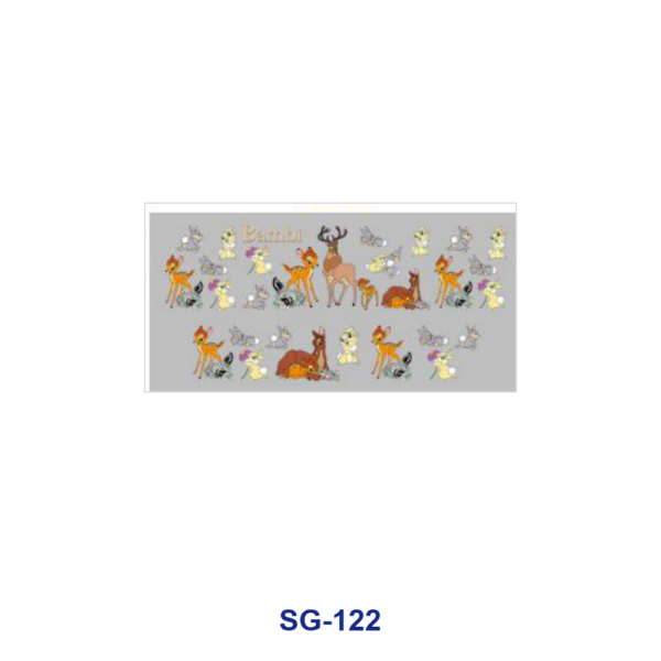 Wholesale 8pcs Lovely Forest Animals 3oz Tumbler Stickers Wrap