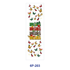 6P-203 / 2pcs / 11*3.2cm
