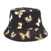 oly-b5ed8c91cf0873b5530e3bd7837fdb3f Wholesale Butterfly Print Reversible Fisherman Hat Sun Protection Trendy Fashion Accessory for Women Gift