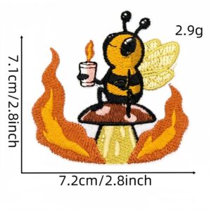 Flame cloth patch 14#