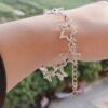 Wholesale Hollow Five-Point Star Bracelet Trendy Gothic Zinc Alloy DIY Hand Jewelry for Women Everyday Wear