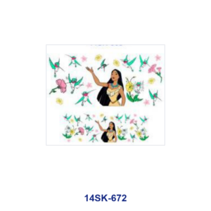 14SK-672 / 4pcs / 9cm