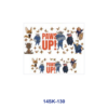 oly-b61eab4ae6c7b9b3fe28d9ea6ee7b9c3 Wholesale 2/4/8pcs Cute Animal Character Mini Cup Keychain Sticker OLY Exclusive