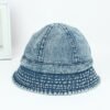 oly-b62fd1e0a71d8d8b00a8b1cc03291783 Wholesale Retro Denim Fisherman Hat Women Windproof Casual Sun Hat Boutique Resale