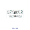 oly-b6334eb9f2e9d35edab573a9f89f7bbf Wholesale 8pcs Mixed Vintage Poker Bow Graphic Print 3oz Cup Stickers Wrap