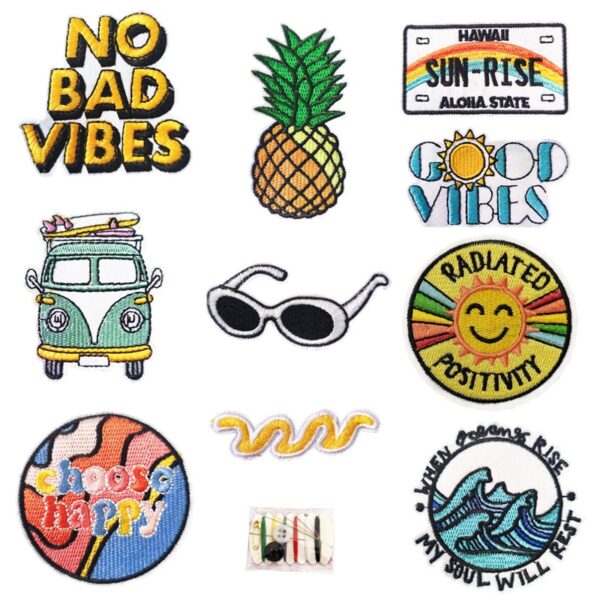 Wholesale Cartoon Planet Embroidered Patches, Stylish Decorative Accent for Clothing DIY Resale