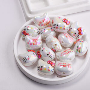 oly-b664b32a8a29886fd7d22aae2e197a02 Wholesale Acrylic Printed Design Loose Beads Fashion Accessory DIY Craft Supply for Bag Charm Phone Chain Boutique Resale OLY Exclusive