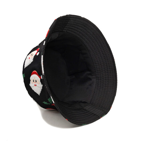 oly-b674a7c1b49b81781e123df8201bc0a8 Wholesale Christmas Santa Pattern Fisherman Hat Trendy Outdoor Sun Hat for Everyday Wear Resale Friendly