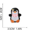 oly-b6927131c88ac6868b03546987c9e235 Wholesale Penguin Embroidery Patch Decorative Accent for Clothing Bags and Gifts
