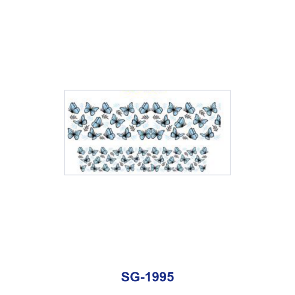 Wholesale 8pcs Butterfly Floral & Letter Graphic Pattern 3oz Cup Stickers Wrap OLY Exclusive