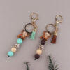 oly-b6b4121a1003afbfb02c2bd971efc763 Wholesale Green Silicone Yak Tassel Keychain Fashion Accessory Gift for Party