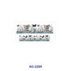 Wholesale 8pcs Mixed Floral Quote Cartoon Dessert Animal Print 3oz Cup Stickers Wrap OLY Exclusive