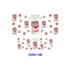 Wholesale 2/4/8pcs Retro Slogan Mini Keychain Sticker OLY Exclusive