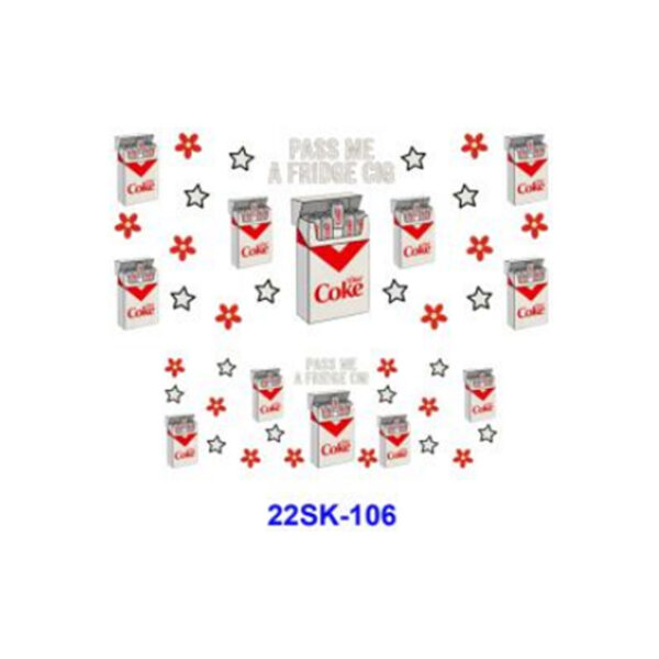 Wholesale 2/4/8pcs Retro Slogan Mini Keychain Sticker OLY Exclusive