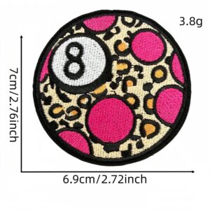 No. 8 billiard cloth sticker 10 #