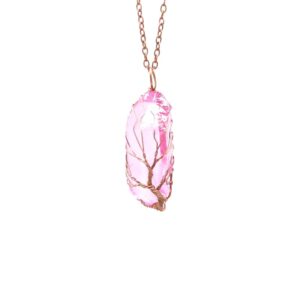 light purple ancient red copper / pure natural