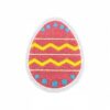 Wholesale Cartoon Party Embroidered Easter Egg Iron-On Cloth Patches Decorative Stickers for Resale