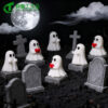 Wholesale Funny Halloween Resin Middle Finger Ghost Decoration Gift for Resale