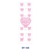 Wholesale 2/8/16pcs UV DTF Stickers Pink Bow Heart Rainbow Mama Mini Coquette Print Pen and Bookmark Stickers