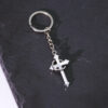 Wholesale European Style Cross Keychain Zinc Alloy Car Key Accessory Fashion Bag Charm