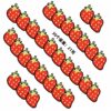 oly-b70cca20a9b802f1d17dd430b60b8194 Wholesale Cute Cartoon Strawberry Embroidered Patch Decorative Accent for Clothing Resale