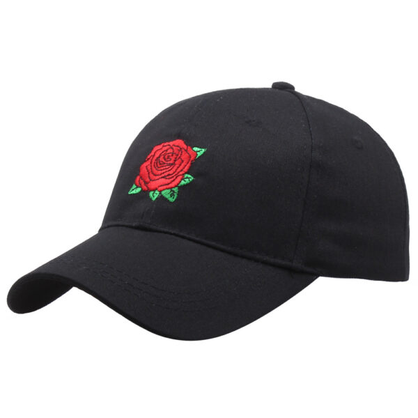 oly-b71af7328c0966f0a5448570d179a676 Wholesale Embroidered Baseball Cap Black Sunshade Trendy Casual