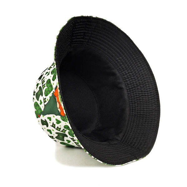 oly-b71dbe82a34bdc95b35a3faf136f42ca Wholesale St. Patrick's Day Irish Clover Print Fisherman Hat Sun Hat for Women Casual Fashion Accessory