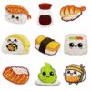 oly-b7215bd8804714dd3de94dfbb62cea18 Wholesale Polyester Embroidered Patch Cartoon Salmon Rice Ball Fashion Accessory
