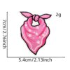 Wholesale Pink Cowgirl Cloth Patch Embroidered Sticker for Party DIY Accessory Gift Resale