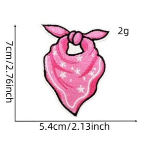 Western cowgirl cloth sticker 8#