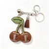 Wholesale Rhinestone Soccer Themed Keychain with Tassel Patch Boutique Resale Car Key Accessory