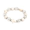 oly-b7794982229704e9db2e37c82f62d605 Wholesale Cross Bracelet Turquoise Glitter Pearl Unisex Everyday Wear Fashion Accessory