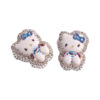 Wholesale Cute Cartoon Cat Full Rhinestone Loose Beads Alloy DIY Fashion Accessory Craft Supply OLY Exclusive