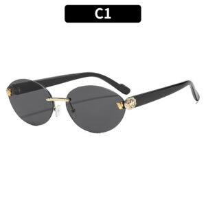 C1-Gold-framed grey sheet