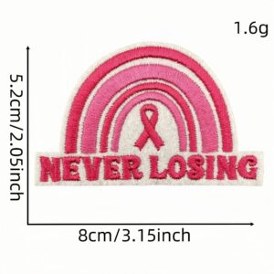 Pink ribbon patch #4