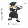 oly-b7d8e655a011d802f21477a3c661d7d1 Wholesale Embroidered Graduation Applique Patches Decorative Accent for DIY Craft