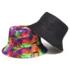 Wholesale Musical Note Pattern Yellow Fisherman Hat Sun Protection Outdoor Fashion Accessory