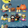 Wholesale Halloween Cat Miniature Resin Scene Ornament Decorative Accent Gift Blind Box