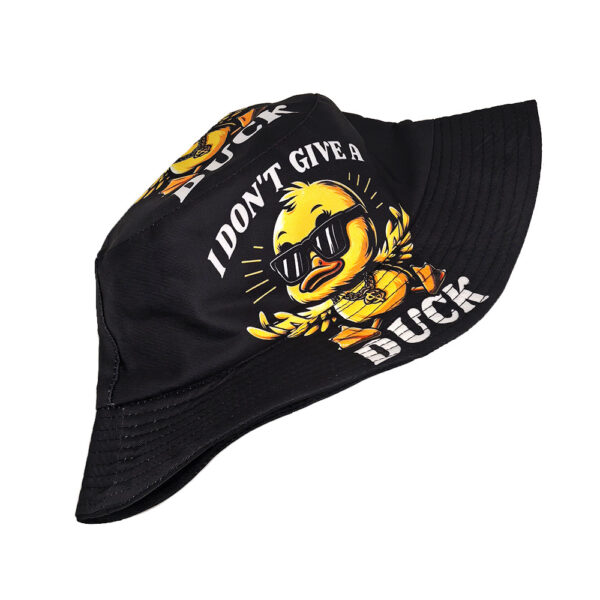 Wholesale Creative Cartoon Duck Printed Bucket Hat for Outdoor Sun Protection