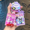 Wholesale Card Big-Eared Dog Oil Filled Acrylic Keychain Bag Charm Fashion Accessory Gift Boutique Resale OLY Exclusive