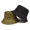 Wholesale Gold Laser Two Sided Bucket Hat for Party and Everyday Wear