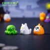 Wholesale Resin Halloween Pumpkin Ghost Figurines DIY Decorative Accent for Home Decor Party Favors