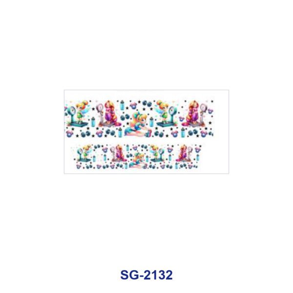 oly-b81b9497b3691fb0a91ad52415803561 Wholesale 8pcs Mixed Popular Cartoon Character Print 3oz Cup Stickers Wrap OLY Exclusive