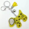 oly-b822ddd9552a7f63fc7695f1082727d2 Wholesale Cute Dog Flannel Tassel Rhinestone Keychain Fashion Accessory Boutique Resale Gift