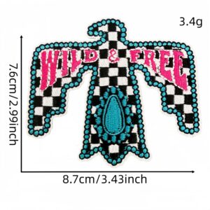 Western style cloth stickers 5 #