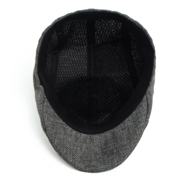 Wholesale Linen Like Beret Hat Adjustable Summer Cap for Men Women Casual Everyday Wear