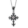 oly-b83f3bc7cb3e7e60518a2796d7bf0417 Wholesale Gothic Punk Cross Necklace Crystal Pendant Hip Hop Rock Style Jewelry Accessory