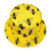 oly-b84b010803f522070473ee24c43f96ab Wholesale Bee Print Double Sided Bucket Hat Trendy Fashion Accessory Gift for Summer