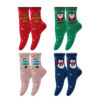 oly-b8549970cbab0091cfc7e23b18154762 Wholesale Cartoon Christmas Themed Unisex Polyester Socks Winter Middle Tube Boutique